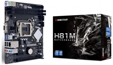 BIOSTAR(バイオスター) H81MHV3 3.0 BIOSTAR H81MHV3 3.0 / MicroATX対応マザーボード[H81MHV330] 返品種別B