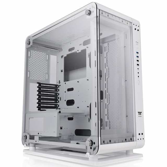 Thermaltake（サーマルテイク） CA-1V2-00M6WN-00 ミドルタワー型PCケース Core P6 TG SnowCore P6 TGシリーズ[CA1V200M6WN00] 返品種別B