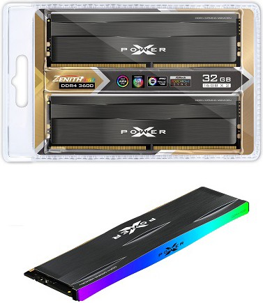 SiliconPower（シリコンパワー） SP032GXLZU360FDD PC4-28800 (DDR4-3600）288pin UDIMM 32GB（16GB×2枚)[SP032GXLZU360FDD] 返品種別B