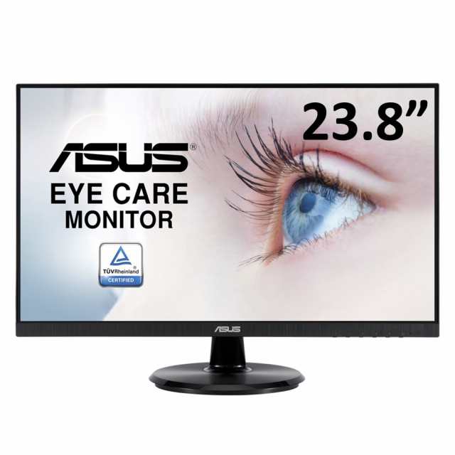 ASUS（エイスース） VA24DQ 23.8型 Eye Care液晶ディスプレイ（Full HD/IPS/フレームレス/75Hz/Adaptive-Sync/FreeSync/Low Blue Light/