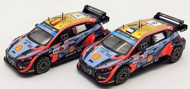 2022ラリージャパン優勝記念限定品 1/43 ヒョンデ i20 N ラリー1