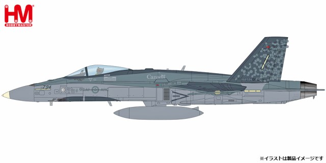 ホビーマスター 1/72 CF-18 ホーネット“カナダ空軍 デモ 2022″【HA3576】塗装済完成品 返品種別B