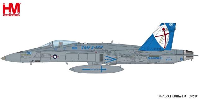 ホビーマスター 1/72 F/A-18C ホーネット ”VMFA-122 クルセイダーズ 岩国基地 2016”【HA3579】塗装済完成品  返品種別B 14,773円