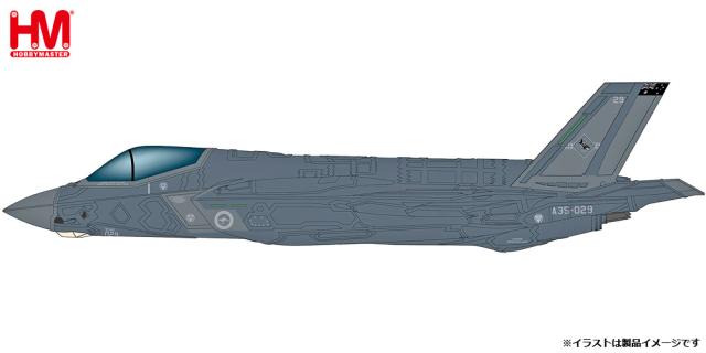 ホビーマスター 1/72 F-35A ライトニング2 “オーストラリア空軍 第75飛行隊 2022″【HA4435】塗装済完成品  返品種別B
