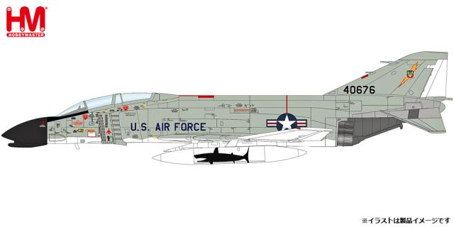 ホビーマスター 1/72 F-4C ファントム2 ”アメリカ空軍 第45戦術戦闘飛行隊 1965”【HA19062】塗装済完成品  返品種別B