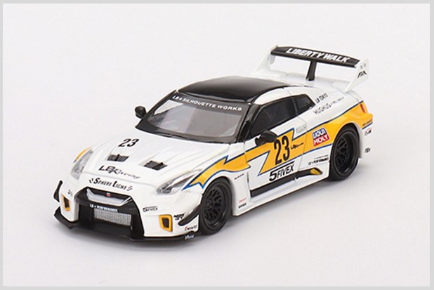 WEB限定カラー MINI−GT 1/64 LB-Silhouette WORKS GT Nissan 35GT-RR