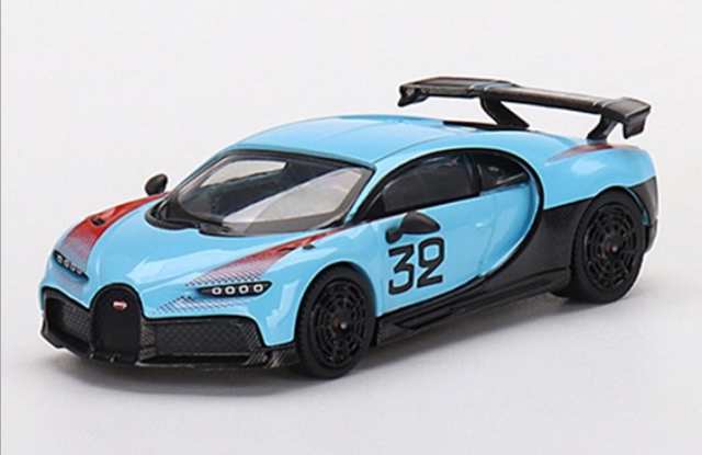 MINI−GT 1/64 ブガッティ シロン ピュールスポール グランプリ(左