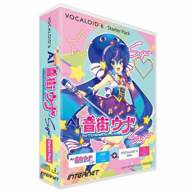 インターネット VOCALOID6 Starter Pack AI 音街ウナ Sugar