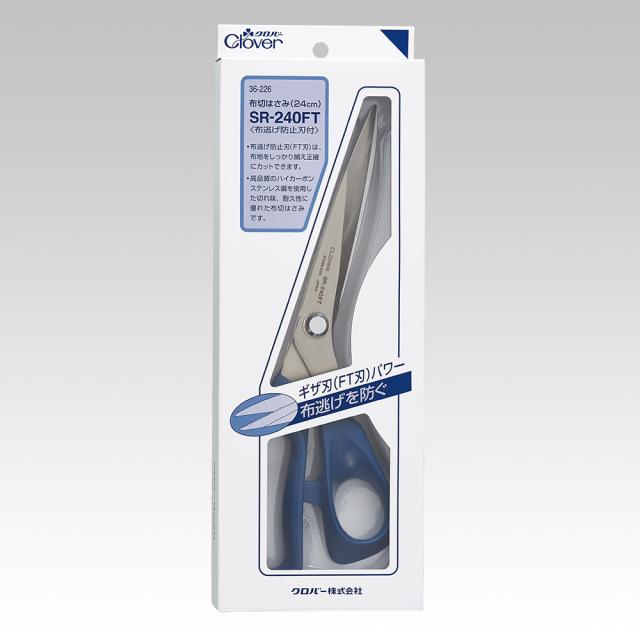 クロバー 36-226 布切ステンレスはさみ SR-240FT 24cm[36226キヨハラ] 返品種別Bの通販は 5,720円