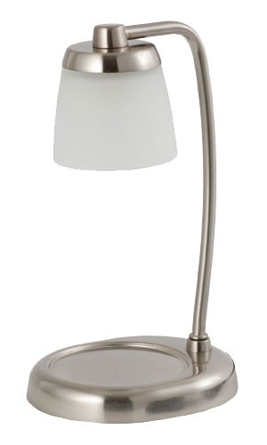 カメヤマ キャンドルハウス コンテンポキャンドルウォーマーランプ（ジャーM・L専用 / シルバー） SJ356-00-00SI(カメヤマ)返品種別Aの通販は