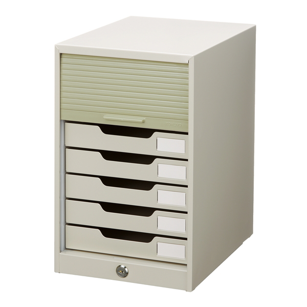 コクヨ SC-7M シャッターケース 7段（ライトグレー）[SC7M] 返品種別Aの通販は