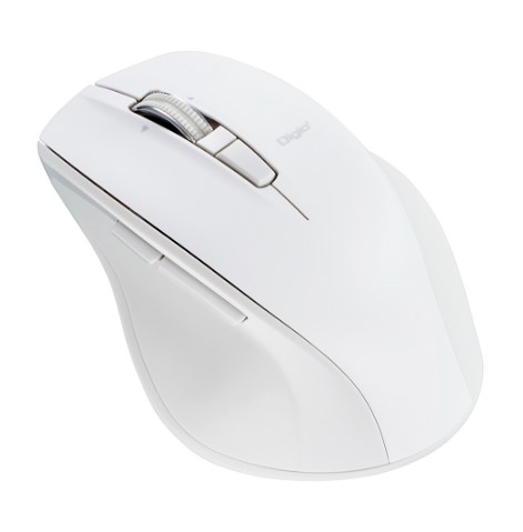 ナカバヤシ Bluetooth 静音5ボタン BlueLEDマウス (ホワイト) 高速スクロールホイール搭載(神速)シリーズ MUS-BKF165NW返品種別Aの通販は 6,682円