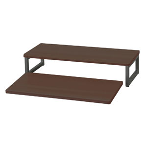 ナカバヤシ DTR-201DM キーボードスライダー（ダーク木目）[DTR201DM] 返品種別Aの通販は 5,080円