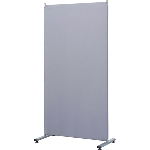 ナカバヤシ PTS1680N 簡易パーティション 幅80×高さ160cm（グレー）クロス張り[PTS1680N] 返品種別Aの通販は
