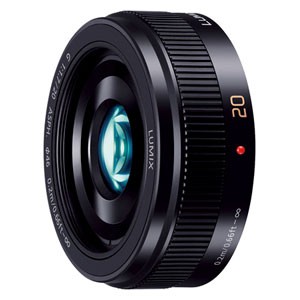 パナソニック H-H020A-K LUMIX G 20mm / F1.7 II ASPH.（ブラック）※マイクロフォーサーズ用レンズ[HH020AK] 返品種別A