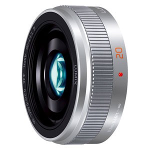 パナソニック H-H020A-S LUMIX G 20mm / F1.7 II ASPH.（シルバー）※マイクロフォーサーズ用レンズ[HH020AS] 返品種別A