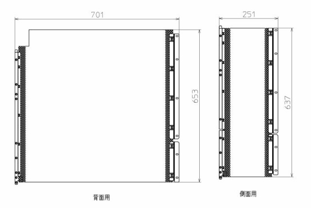 三菱 MAC-764HK 三菱エアコン用室外機保護カバーMITSUBISHI[MAC764HK] 返品種別A