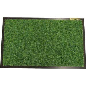 コンドル F-1-40 ロンステップマット ＃40 幅1500×長さ2400mm 緑CONDOR 屋内用マット[F140ヤマザキ] 返品種別Bの通販は