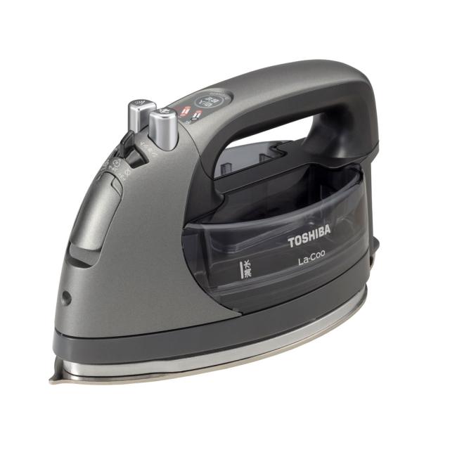 東芝 TA-FDX970-K コードレス　スチームアイロン(ブラックスチール)TOSHIBA 美（ミ）ラクル La・Coo[TAFDX970K] 返品種別Aの通販は