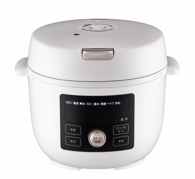 タイガー COK-B220WM 電気圧力鍋　1.4L　マットホワイトTIGER COOKPOT（タイガークックポット）[COKB220WM] 返品種別A