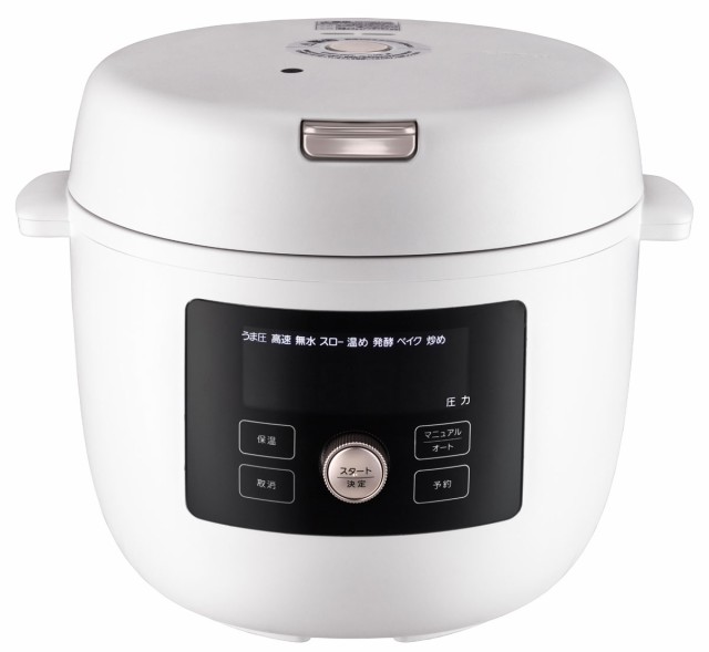 タイガー COK-B400WM 電気圧力鍋　2.5L　マットホワイトTIGER COOKPOT（タイガークックポット）[COKB400WM] 返品種別A