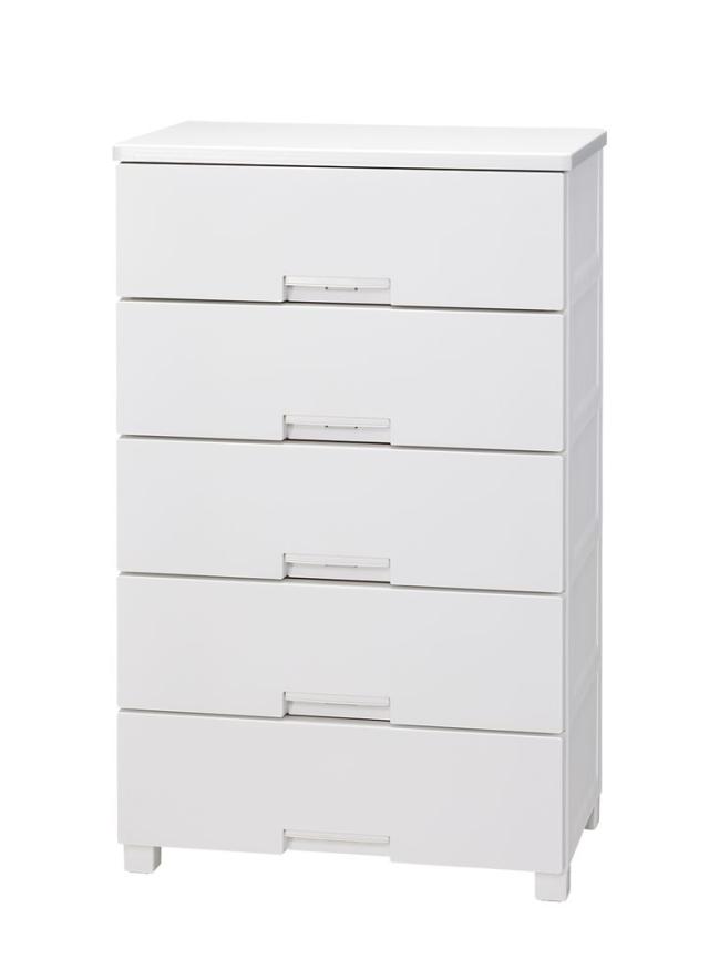 天馬 FC6505/WH フィッツチェスト6505 5段（ホワイト）Fitsチェスト ベーシック[FC6505WH] 返品種別A 13,860円