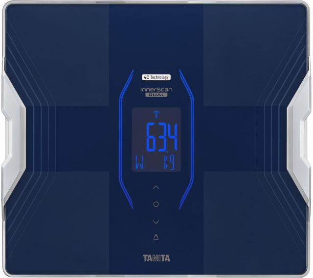 タニタ RD-916L-BL 体組成計（メタリックブルー）TANITA　インナースキャンデュアル[RD916LBL] 返品種別Aの通販は