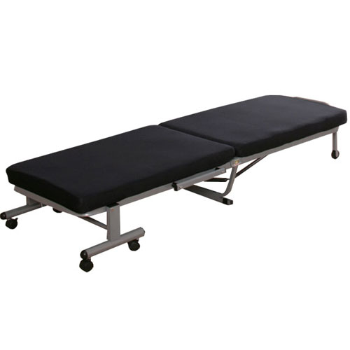 アイリスオーヤマ OTB-MN ミニ折りたたみベッド（ネイビー）IRIS　横幅67.5cm　場所を取らない超コンパクト[OTBMN] 返品種別Bの通販は 12,388円