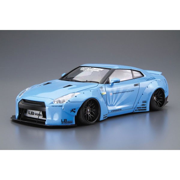 アオシマ 1/24 リバティーウォーク No.9 LB☆WORKS R35 GT-R Ver.1 