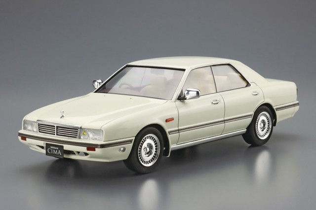 アオシマ y31 CIMA（こたプラ1⁄24 アオシマ社製 日産 Y31 シーマ