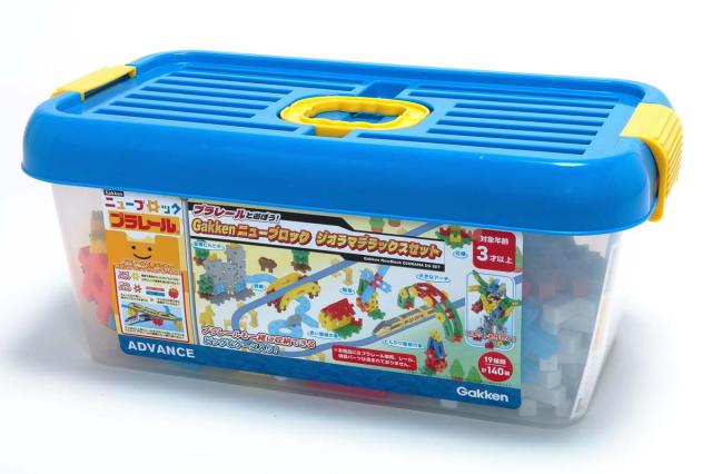 学研ステイフル Gakkenニューブロック プラレールと遊ぼう！　 Gakkenニューブロック ジオラマデラックスセット  返品種別Bの通販は