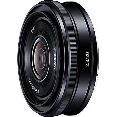 ソニー SEL20F28 E 20mm F2.8※Eマウント用レンズ（APS-Cサイズミラーレス用）[SEL20F28] 返品種別A