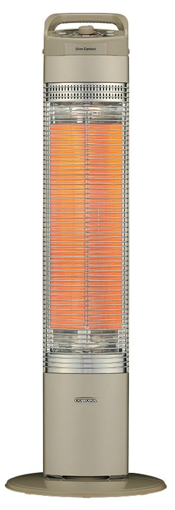 コロナ DH-C923-N 電気ストーブ【カーボンヒーター】【暖房器具】CORONA スリムカーボン　ゴールド[DHC923N] 返品種別Aの通販は