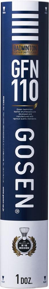 ゴーセン GOS-GFN110N-4 バドミントン シャトルコック GFN110 1ダース12個入り（適正温度表示番号・4）GOSEN[GOSGFN110N4] 返品種別Aの通販は 5,423円