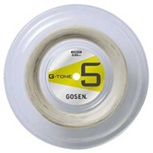 ゴーセン GOS-BS0653SP バドミントン用ガット　ジー・トーン5（サーモンピンク・0.65mm×220m）GOSEN G-TONE 5[GOSBS0653SP] 返品種別A