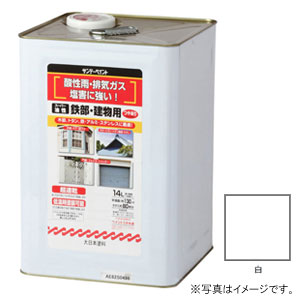 サンデーペイント #262533 スーパー油性 鉄部・建物用 白 14L[262533] 返品種別Bの通販は 18,100円