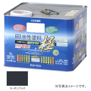 サンデーペイント #275199 水性塗料 ECOアクア 極 カーボンブラック 7L[275199] 返品種別Bの通販は 13,522円