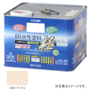 サンデーペイント #275748 水性塗料 ECOアクア 極 ミルキーベージュ 7L[275748] 返品種別Bの通販は 12,743円
