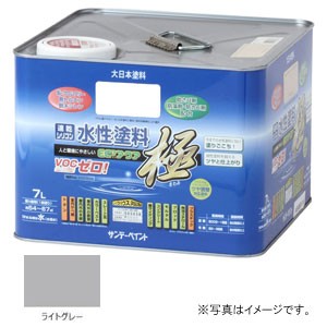 サンデーペイント #275847 水性塗料 ECOアクア 極 ライトグレー 7L[275847] 返品種別Bの通販は 12,915円