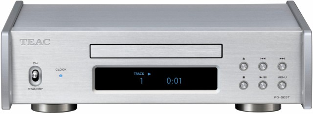 ティアック PD-505T-S CDトランスポート（シルバー）TEAC[PD505TS