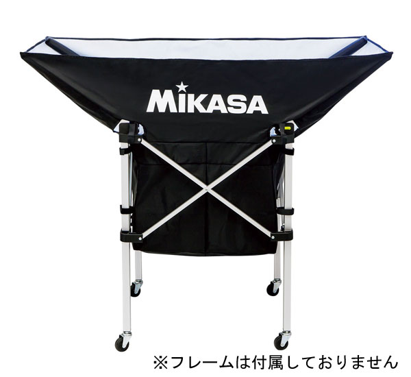 ミカサ AC-BB210-BK 舟形ボールかご用 幕体【フレームなし】（ブラック）MIKASA AC-BC210用[ACBB210BK] 返品種別Aの通販は