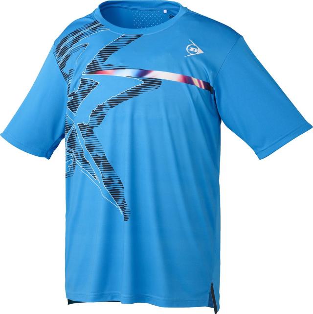 ダンロップ DUN-DAP1300-509-O ユニセックス ゲームシャツ（ブル-・サイズ：O）[DUNDAP1300509O] 返品種別Aの通販は