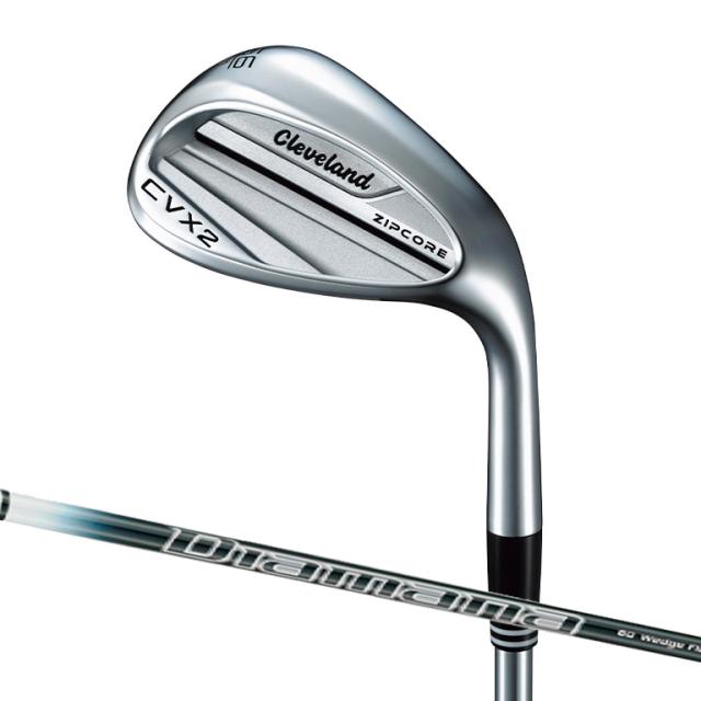 ダンロップ　クリーブランド CVX 2 ZIPCORE ウエッジ 52° Diamana for CG II カーボンシャフト CL-CVX2-ZC-GR-WG-52返品種別Aの通販は 19,360円