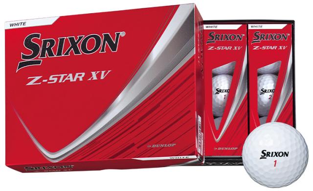 ダンロップ　スリクソン スリクソン Z-STAR XV 2025年モデル ゴルフボール 1ダース 12個入り（ホワイト） SRIXON-ZSXV9-WH-12P返品種別Aの通販は 6,930円