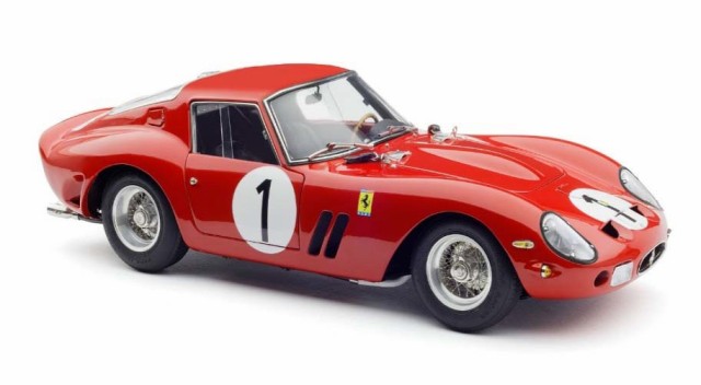 CMC 1/18 フェラーリ 250 GTO LHD 1962年パリ1000km モンレリ #1【M-254】ミニカー 返品種別B