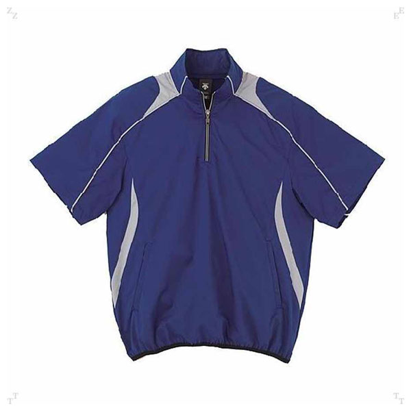 デサント 野球・ソフトボール用コート(ROY・サイズ:S) DESCENTE 半袖プルオーバーコート プロモデル DS-STD465-ROY-S返品種別Aの通販は 5,363円