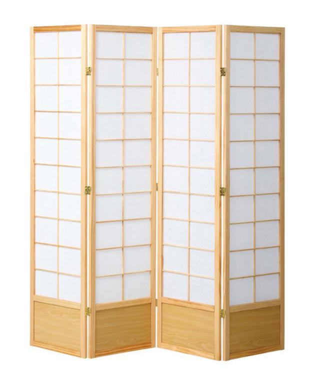 弘益 KOEKI-JPS1804NA 和風衝立4連　ナチュラル[KOEKIJPS1804NA] 返品種別Aの通販は