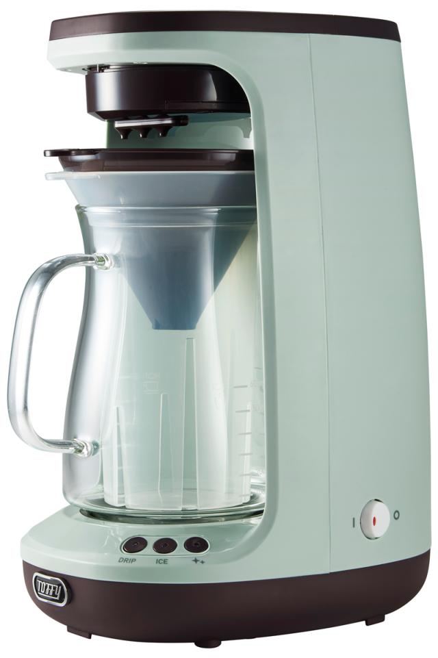 ラドンナ K-CM10-PA HOT＆ICEハンドドリップコーヒーメーカー　ペールアクアLADONNA Toffy[KCM10PA] 返品種別A 8,250円