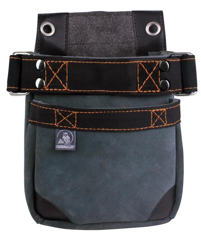 伝説plus+ HB-552K 釘腰袋 小 黒革シリーズ[HB552KFUKUROCLUB] 返品種別Bの通販は 4,980円