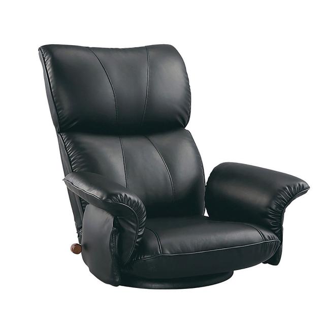 宮武製作所 YS-1396HR_BK スーパーソフトレザー座椅子-匠-（BK）MIYATAKE[YS1396HRBK] 返品種別A 26,864円